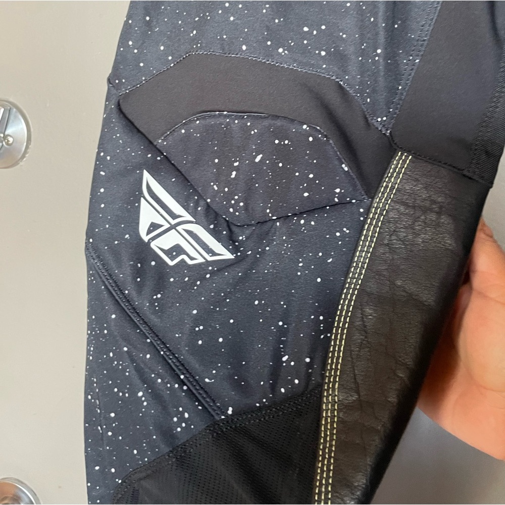 Fly Racing Black Motorcycle Pants - Picture 7 of 8